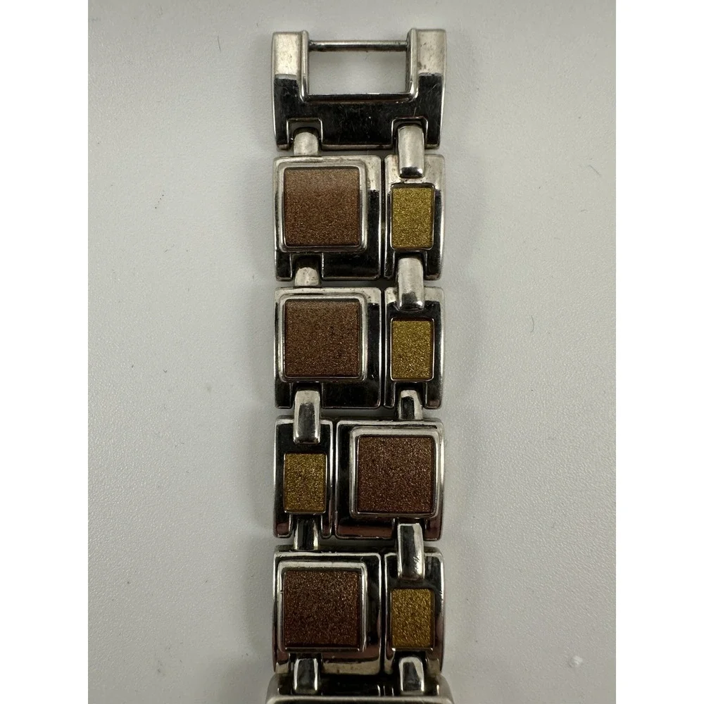 Q&Q GC27-225‎ Ladies Tank Enamel Watch New Battery 19MM 6.75